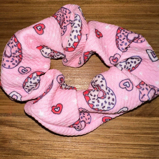 Pink Donuts Scrunchie